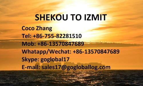 Shenzhen Shekou Θαλάσσιες μεταφορές στην Τουρκία Izmit