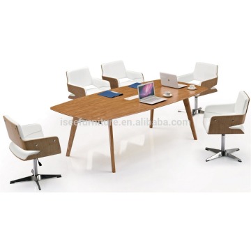 wood office conference table specifications with solid wood base conference configuration ID3030