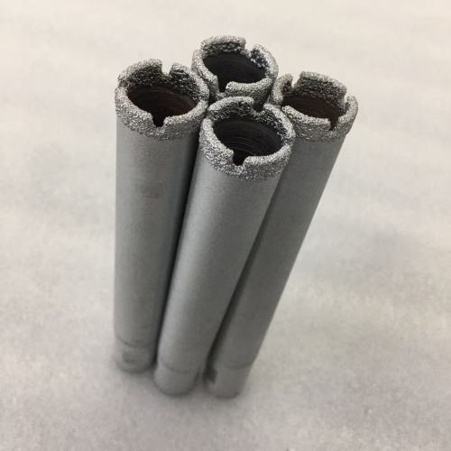 Brazed Diamond Core Drill Bit For Stone, Brick & Concrete Drilling