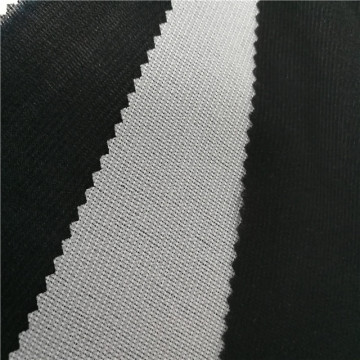 Polyester tricot knitted woven interlining for thin fabric