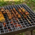 Edelstahl-BBQ-Grill-Drahtgitterplatte