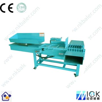 wood shaving baler machine