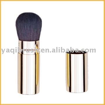 retractable cosmetic powder brush with lid YQDS006-002
