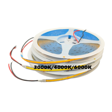ضوء الشريط LED 12 فولت: 480 LEDS ، 3000K-6000K درجة حرارة اللون ، DC24V ، 8 مم CRI80 ، IP20 ، إضاءة الشريط المرن