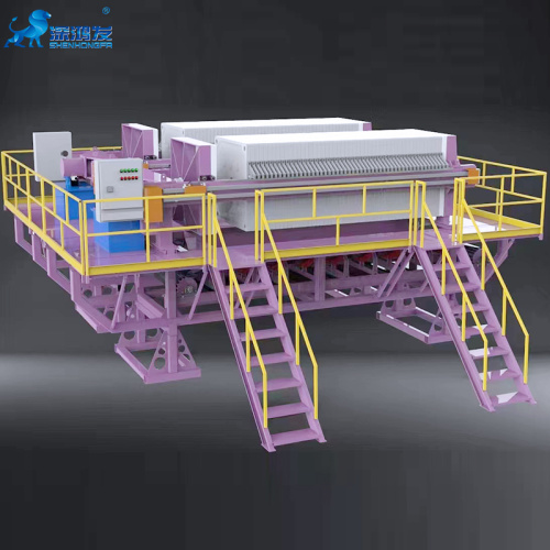 Chamber Filter Press Filtering for Clay