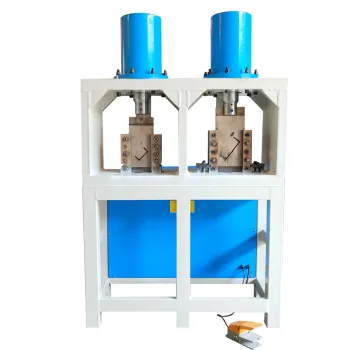 Customized Hydraulic Stainless Steel Flatten Cut Pipe Hole Punching Machine