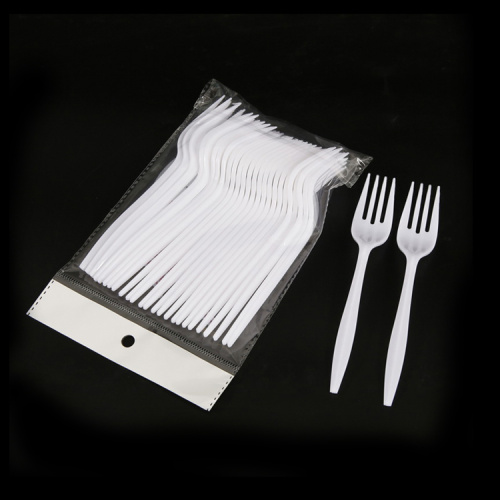 L140mm Plastic Fork Food grade PP Material Takeout Tableware Cutlery Forks and spoon