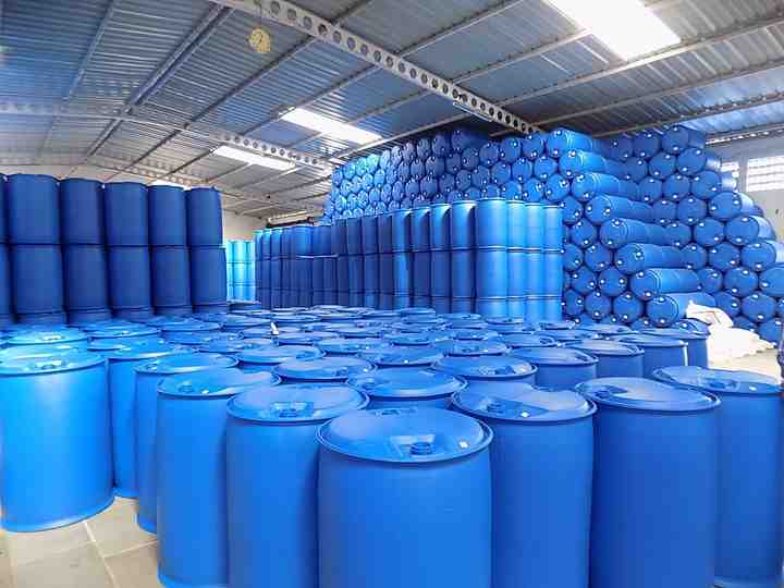 HDPE Open Top Blue Plastic Drum5