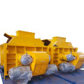 Double shaft 2000l high power concrete mixer