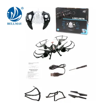 2.4GHz 4Channel RC Drone Quad-copter Headless and One-key Return Helicopter