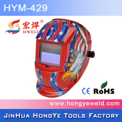 arc sensor big view solar auto darkening/shading grinding welding helmets