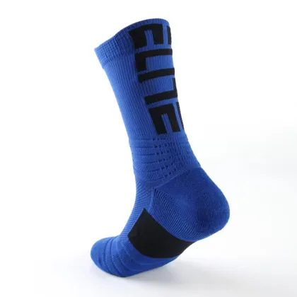 Elite Cushion Athletic Crew Funny Socks - Wholesale Unisex Men Women Tennis Basketball Socks