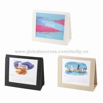 Desktop Calendar with Double Sides