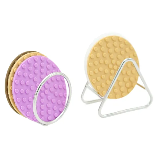 Silicone Insulated Coasters and Rubber Roll Hand Grip Accessories