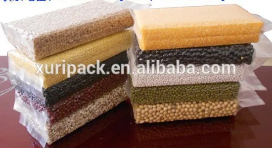 1 KG eco-friendly new series transparent rice packaging plastic bag