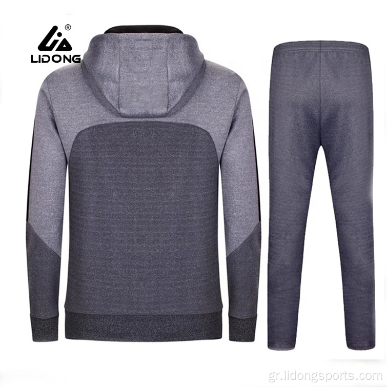 Χονδρικό sweatsuit φερμουάρ Up Γυναίκες άνδρες αθλητικά ρούχα