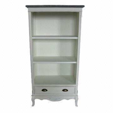 Wood high bookcase