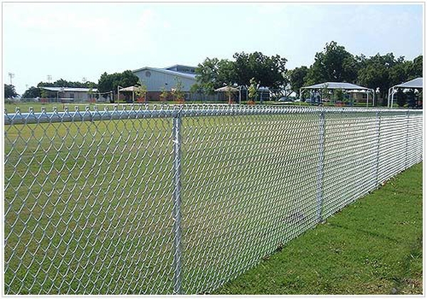 PVC Coated Chain Link Fence factory Anping