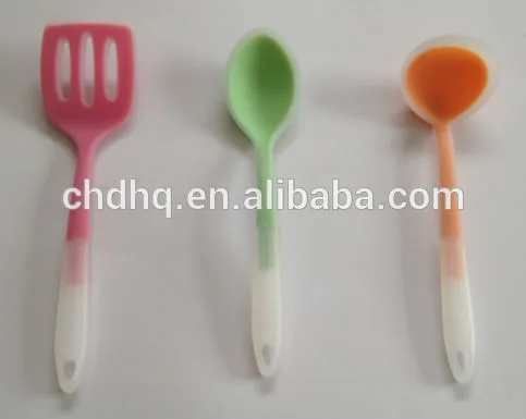 Cookware set silicone spatula palstic brush
