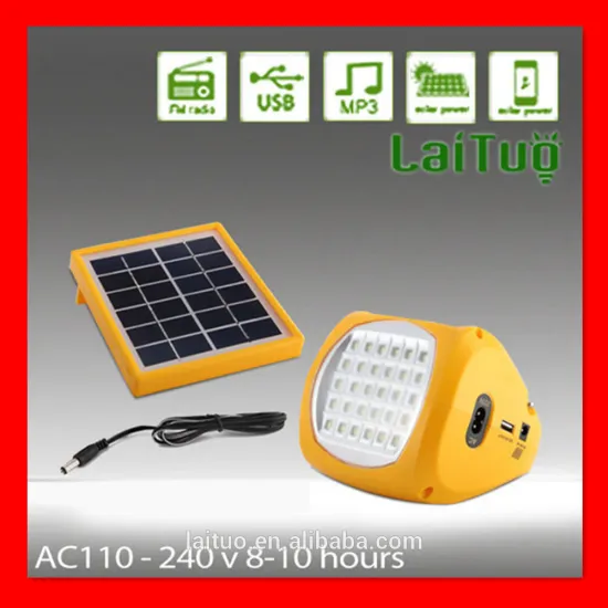 Best selling high-quality China made solar rechageable work light