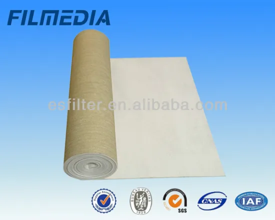 golden supplier of aramid needle punched felt for filter bag