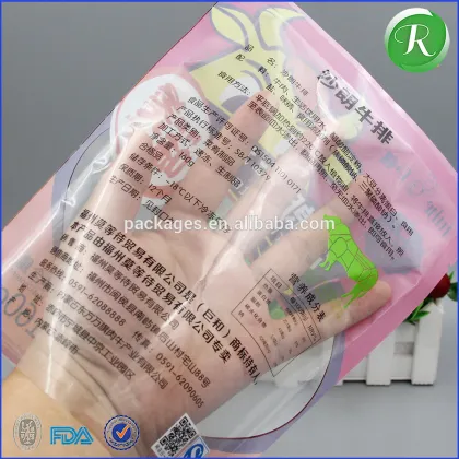 ziplock bags stand up zipper plastic underwear bags bottle ziploc pouches