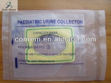 disposable paediatric urine bag