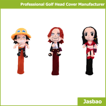 2015 Popular Cute Cartoon Character Golf Club Head Cover