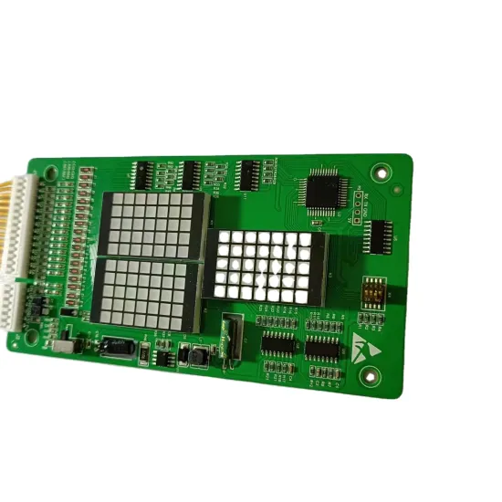 Elevator Control Panel Gray BCD Code LED Display Board