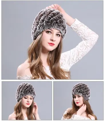 Beaver rabbit fur hat fur hat female winter