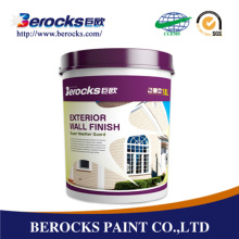 Water-based exterior wall paint 