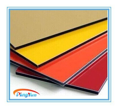 aluminum composite panel for building material/plastic composite sheet