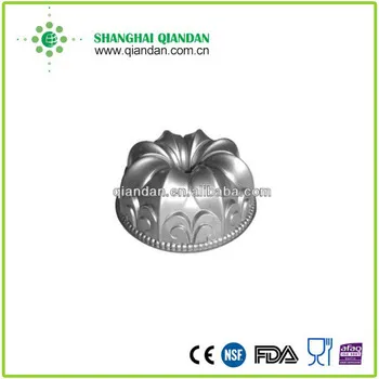 3D flower-border nonsticky aluminum baking pans for cake/bread
