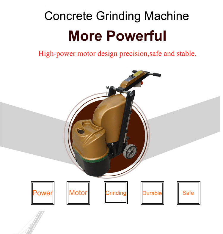 Concrete Floor Grinder Polisher Machines