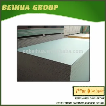 China manufacturers prices gypsum board