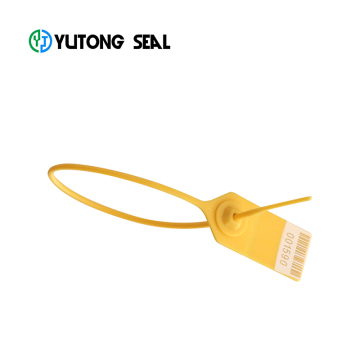 Plastic cargo seal plastic seal pull up
