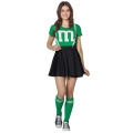 School Girls Musical Party Halloween Cheerleader Costume