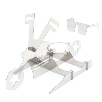 Multi-Use Stainless Steel BBQ Tool: Chicken Roaster and Beer Can Holder