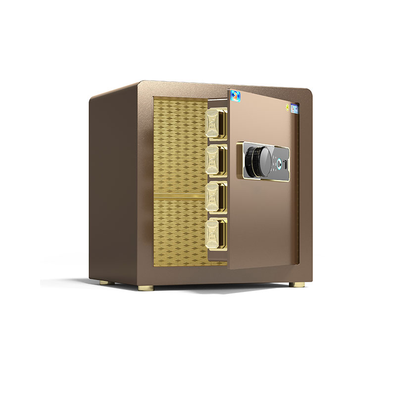 Tiger Safes Classic Series-Brown 40 cm High Fingerabdruck Schloss