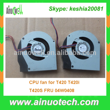 FRU 04W0408 brand new laptop cpu cooling fan for Lenovo T420 T420i T420S laptop fan
