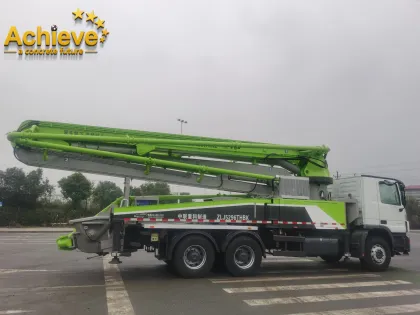 Used ZOOMLION Concrete Pump Truck with Renewed RC Mount