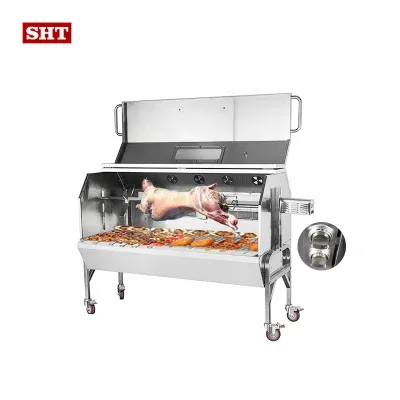 Rotisserie Barbecue Commercial Barbecue Flank Steak Charcoal BBQ Grill