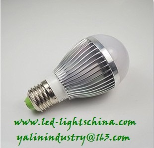 5W E27 LED bulb lamp, high power B22 light bulb