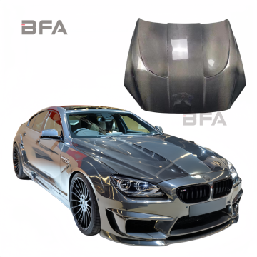 Upgraded Carbon Fiber Hood and Bodykit for BMW 6 Series M6 F02 F12 F13