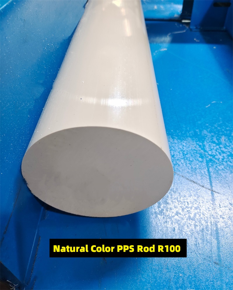 PPS Plastic Rod Engineering Plastic peut être coupé