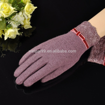 Simple style women wool gloves , winter gloves, warm gloves , cheap gloves, light gloves