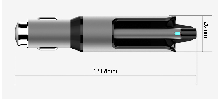 Bluetooth Billaddare USB-sändare Flash