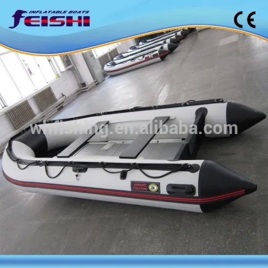 Rigid inflatable boat Aluminium Floor fishing boat for sale