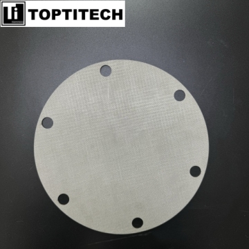 1 Micron customized Sintered SS Wire Mesh Filter Disc