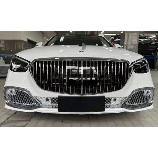 Mercedes-Benz E-Class W213 2018-2020 Maybach Body Kit: Front Rear Bumper, Grille, Hood, Headlights, Taillights, Rear Door